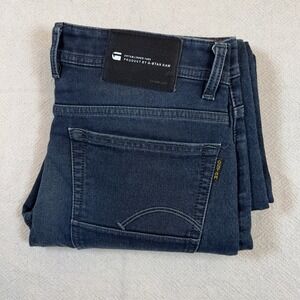 G-Star Raw 3301 Mens Jeans Denim Blue Casual Modern Style‎ Size 32x28